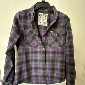 DIXXON - women's flannel small - THE FORUM